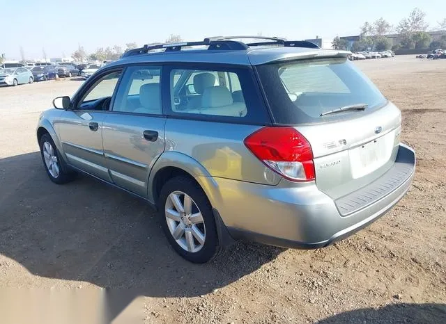 4S4BP61C197332271 2009 2009 Subaru Outback- 2-5I 3