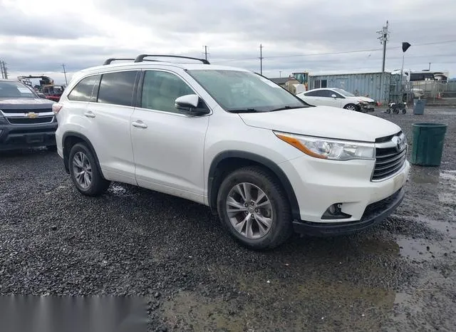 5TDJKRFH1FS159714 2015 2015 Toyota Highlander- Xle V6 1