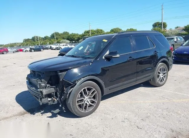 1FM5K8GT4HGA45942 2017 2017 Ford Explorer- Sport 2