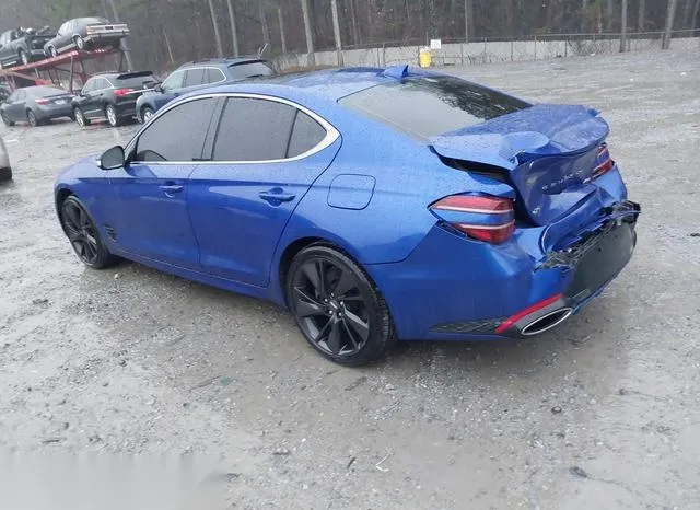 KMTG54TE3NU094780 2022 2022 Genesis G70- 3-3T Awd 3