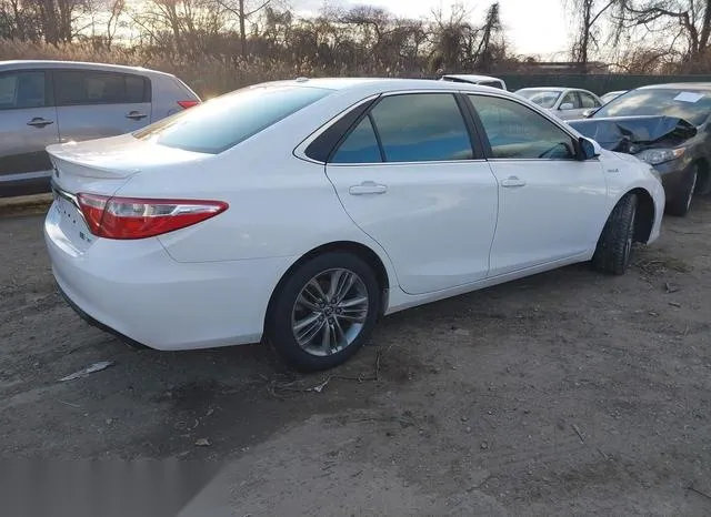 4T1BD1FK2FU157554 2015 2015 Toyota Camry- Hybrid SE 4