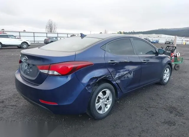 5NPDH4AE9EH529761 2014 2014 Hyundai Elantra- SE 4