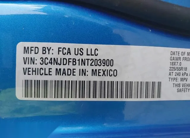 3C4NJDFB1NT203900 2022 2022 Jeep Compass- Latitude Lux 4X4 9