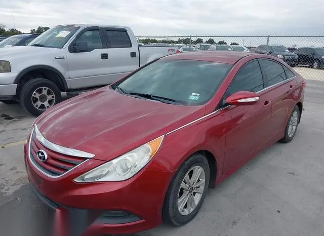 5NPEB4AC1EH925803 2014 2014 Hyundai Sonata- Gls 2