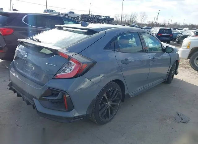 SHHFK7H42MU214384 2021 2021 Honda Civic- Sport 4