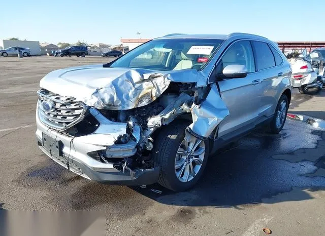 2FMPK3K91KBB43686 2019 2019 Ford Edge- Titanium 2