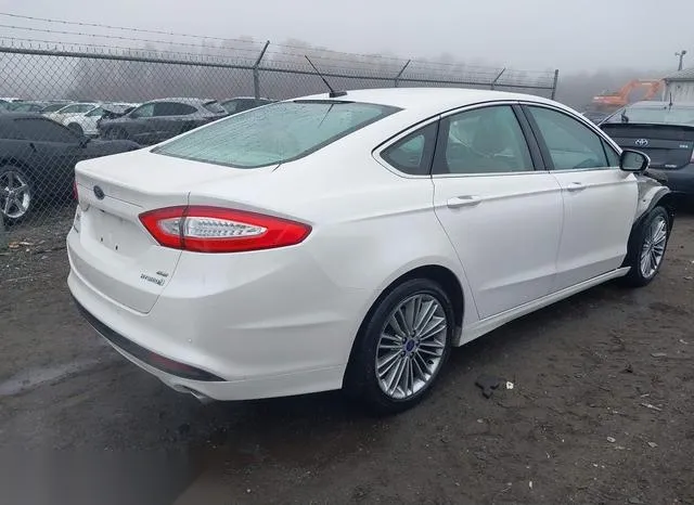 3FA6P0LU2ER107827 2014 2014 Ford Fusion- Hybrid SE 4