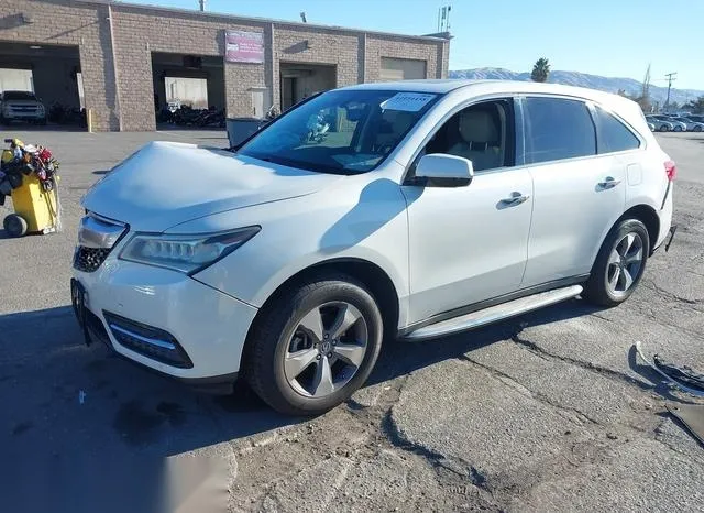 5FRYD4H2XFB005042 2015 2015 Acura MDX 2