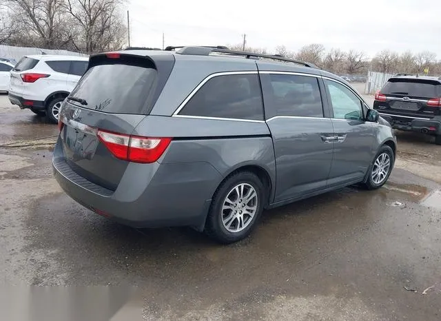 5FNRL5H65BB086110 2011 2011 Honda Odyssey- Ex-L 4