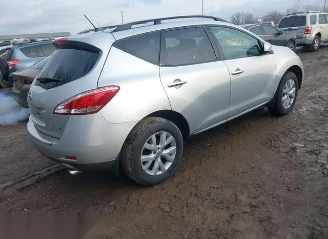 JN8AZ1MW8BW164017 2011 2011 Nissan Murano- SL 4