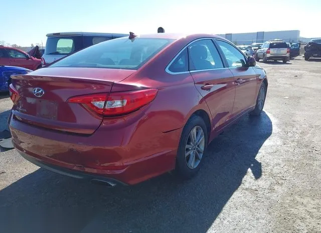 5NPE24AFXFH121723 2015 2015 Hyundai Sonata- SE 4