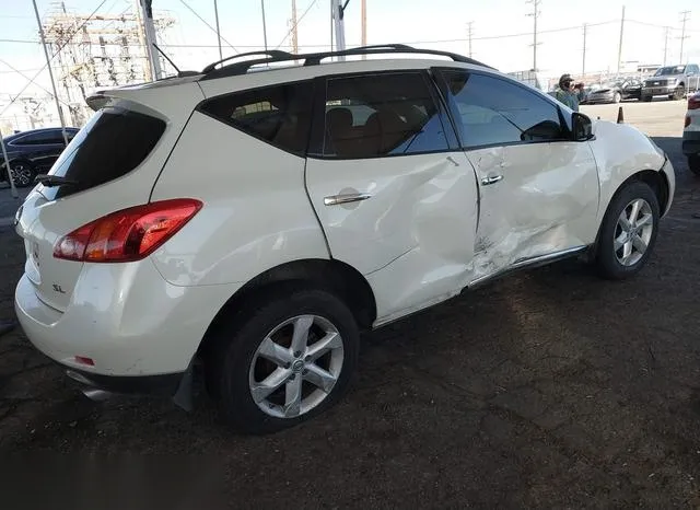 JN8AZ1MU6AW008667 2010 2010 Nissan Murano- SL 4