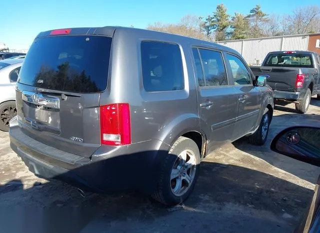 5FNYF4H56CB056409 2012 2012 Honda Pilot- Ex-L 4