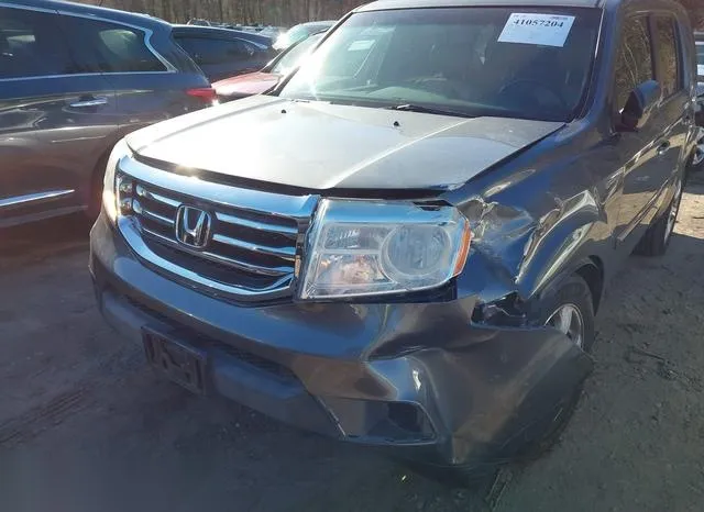 5FNYF4H56CB056409 2012 2012 Honda Pilot- Ex-L 6