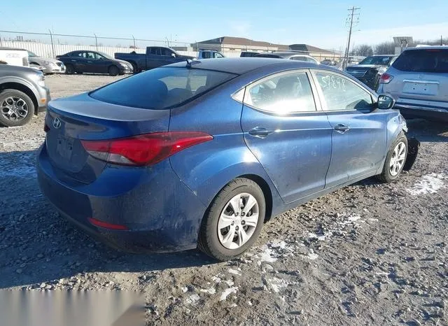 5NPDH4AE7GH730223 2016 2016 Hyundai Elantra- SE 4