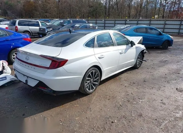 KMHL34J24NA229239 2022 2022 Hyundai Sonata- Limited 4