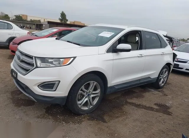 2FMTK4K95FBB22849 2015 2015 Ford Edge- Titanium 2