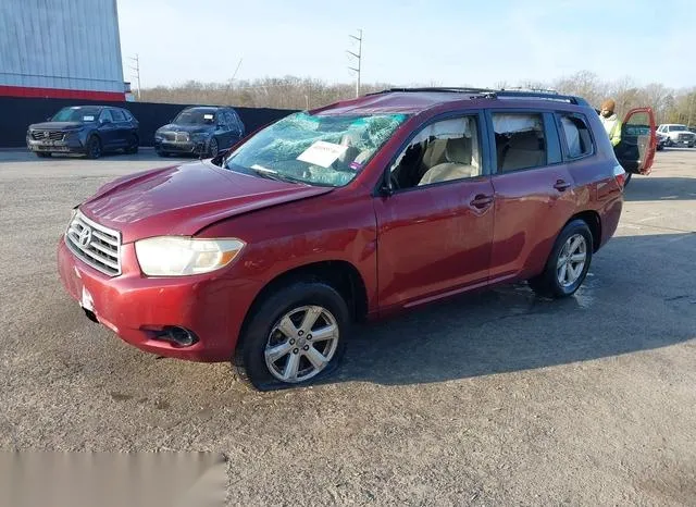 JTEDS41A382018126 2008 2008 Toyota Highlander 2