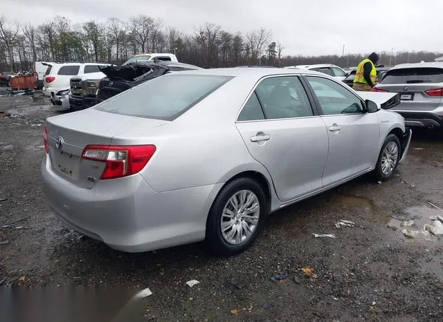 4T1BD1FK0CU059442 2012 2012 Toyota Camry- Hybrid LE 4