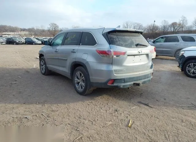 5TDJKRFH0FS224326 2015 2015 Toyota Highlander- Xle V6 3