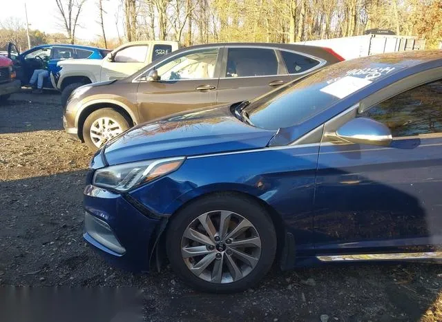 5NPE34AF2HH556378 2017 2017 Hyundai Sonata- Sport 6