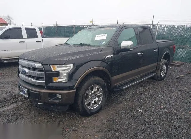 1FTEW1EF4FFB39657 2015 2015 Ford F-150- Lariat 2