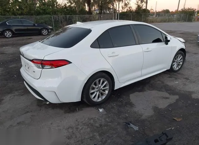 5YFVPMAE3MP228587 2021 2021 Toyota Corolla- LE 4