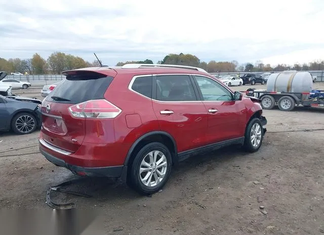 KNMAT2MT4GP726599 2016 2016 Nissan Rogue- SV 4