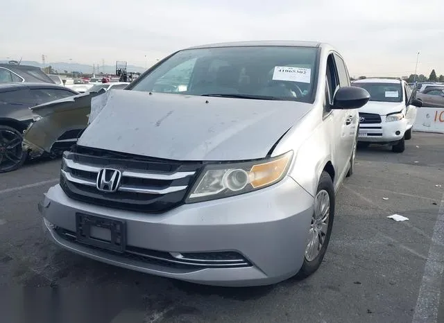 5FNRL5H29EB066282 2014 2014 Honda Odyssey- LX 2