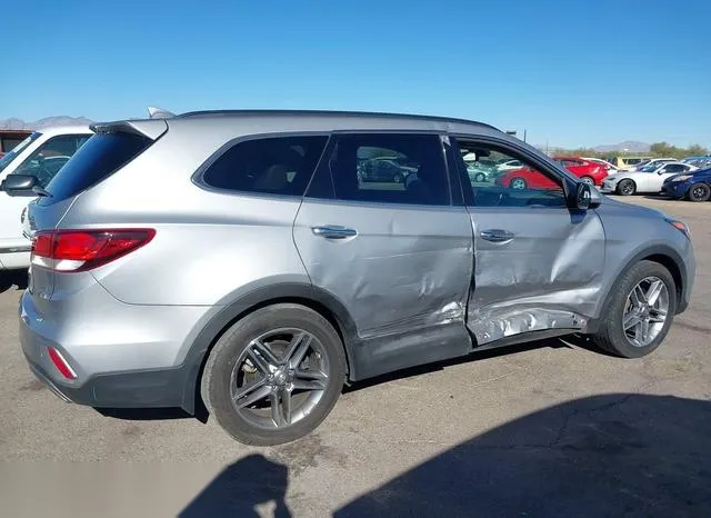 KM8SR4HF4HU215508 2017 2017 Hyundai Santa Fe- Se Ultimate 6