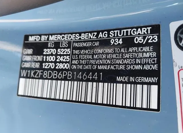 W1KZF8DB6PB146441 2023 2023 Mercedes-Benz E 350 9