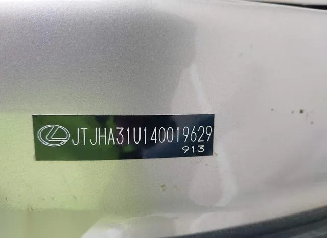 JTJHA31U140019629 2004 2004 Lexus RX- 330 9