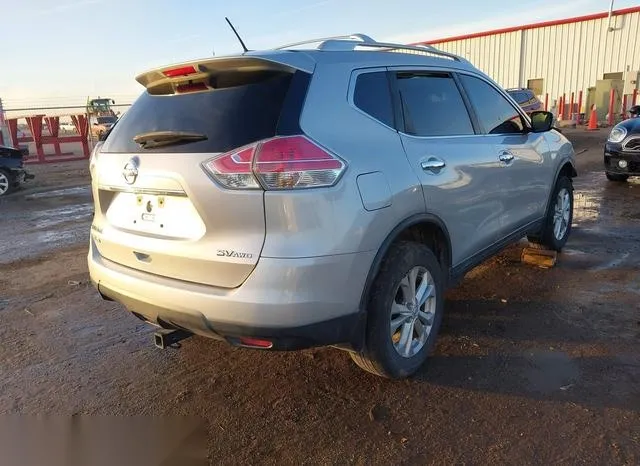 KNMAT2MV6FP511662 2015 2015 Nissan Rogue- SV 4