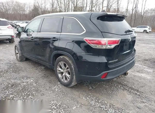 5TDJKRFH9FS156821 2015 2015 Toyota Highlander- Xle V6 3