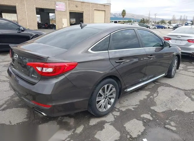 5NPE34AF3GH390967 2016 2016 Hyundai Sonata- Sport 4