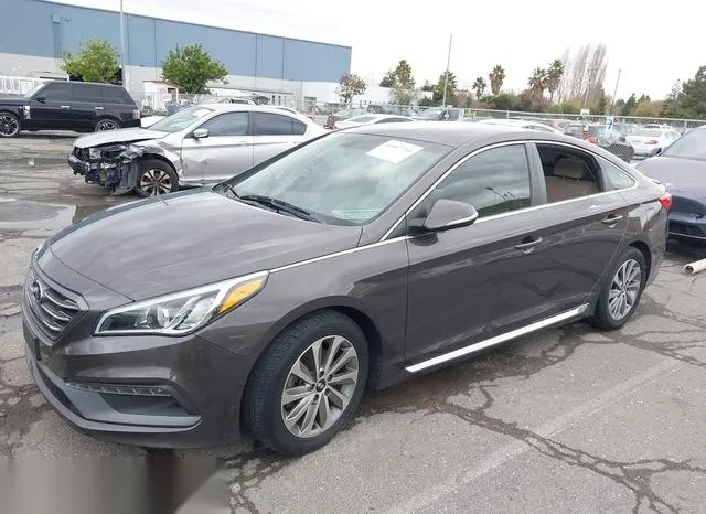 5NPE34AF3GH390967 2016 2016 Hyundai Sonata- Sport 6