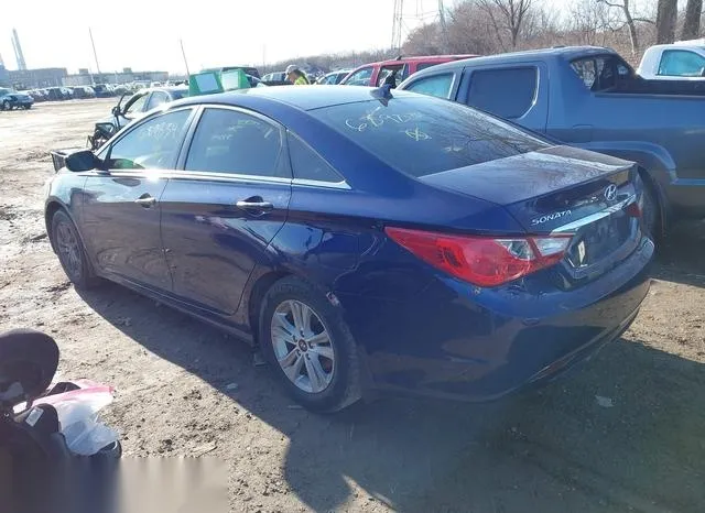 5NPEB4AC5DH689834 2013 2013 Hyundai Sonata- Gls 3