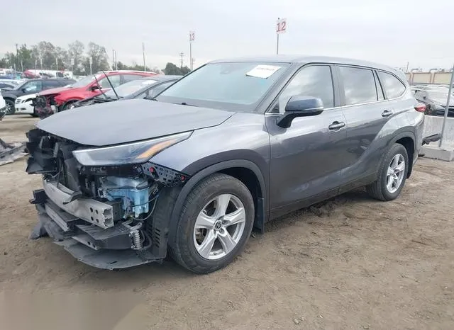 5TDZARAHXPS526544 2023 2023 Toyota Highlander- Hybrid Le 2