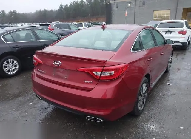 5NPE34AF4GH313122 2016 2016 Hyundai Sonata- Sport 4