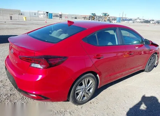 5NPD84LFXLH578051 2020 2020 Hyundai Elantra- Sel 4