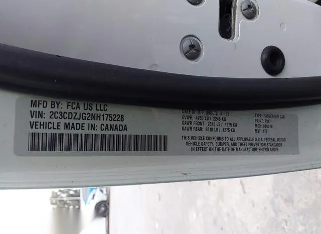 2C3CDZJG2NH175228 2022 2022 Dodge Challenger- GT 9