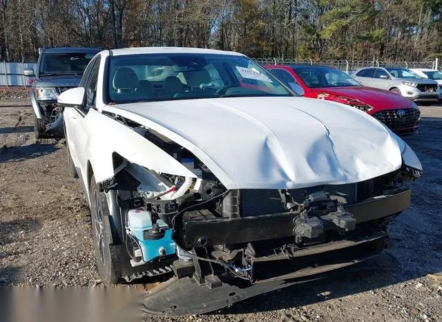 KMHL24JJ8PA063725 2023 2023 Hyundai Sonata- Hybrid Blue 6