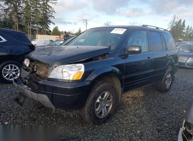 2HKYF18505H554088 2005 2005 Honda Pilot- Ex-L 2