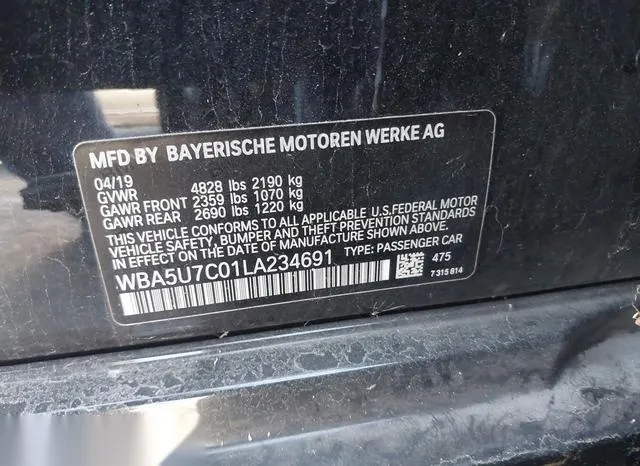 WBA5U7C01LA234691 2020 2020 BMW 3 Series- M340I 9