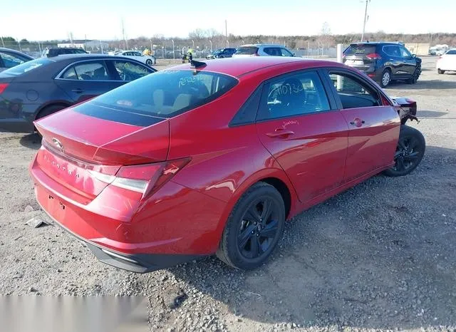 KMHLS4AG3MU109590 2021 2021 Hyundai Elantra- Sel 4