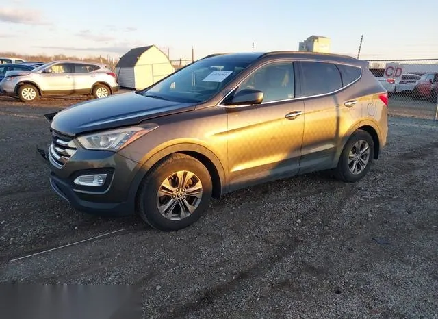 5XYZUDLB4DG030098 2013 2013 Hyundai Santa Fe- Sport 2