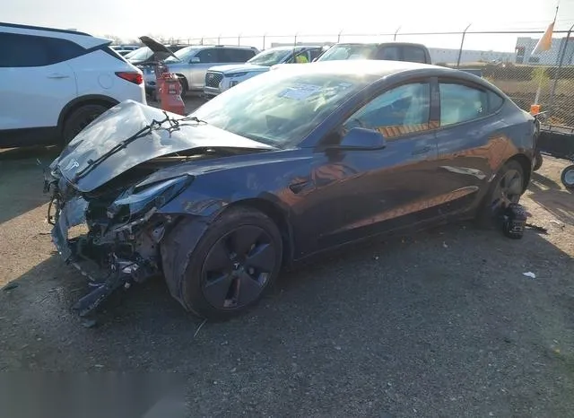 5YJ3E1EB7NF127920 2022 2022 Tesla Model 3- Long Range Dual 2