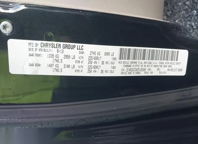 2C4RDGCGXER128305 2014 2014 Dodge Grand Caravan- Sxt 9