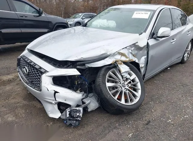 JN1EV7ARXKM554948 2019 2019 Infiniti Q50- 3-0T Luxe 6