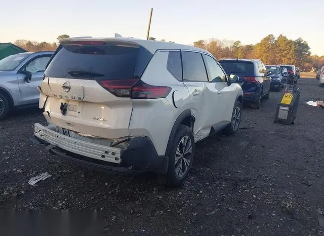 5N1AT3BB3MC835313 2021 2021 Nissan Rogue- Sv Intelligent Awd 4